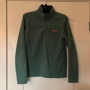 Men’s XS Green Vineyard Vines Quarter-zip